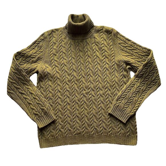 Vtg Bogner Womens Turtleneck Pullover Knit Sweater Wool Cashmere Blend Size 40 - Picture 1 of 12